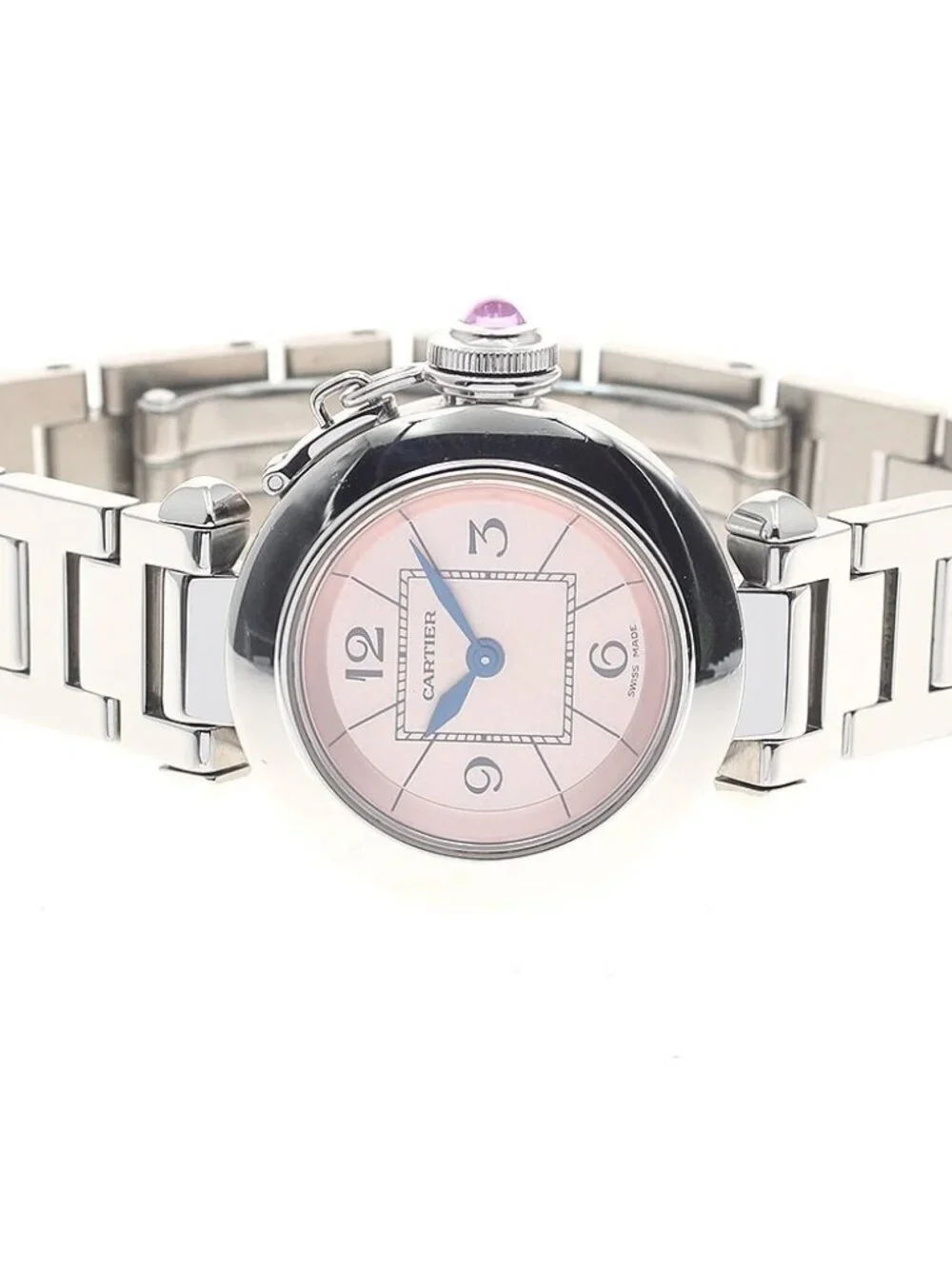 CARTIER Miss pacha W3140008 pink Dial Quartz Ladies Watch_959741